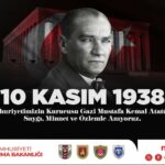 Yüksek Cesareti, Sarsılmaz Kararlılığı, İlke ve Fikirleriyle Milletimizin Hafızasında ve Gönlünde Silinmez Bir Yer Edinen Ebedî Başkomutanımız Gazi Mustafa Kemal Atatürk’ü Rahmet, Minnet ve Saygıyla Anıyoruz